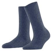 Falke Women Brick Wall Boot Socks Jeansblau Gr 39/42 Damen