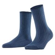 Falke Women Cotton Rib Socks Blau Baumwolle Gr 39/42 Damen
