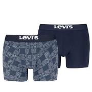 Levis 2P Denim Inspired Boxer Marine Baumwolle Medium Herren