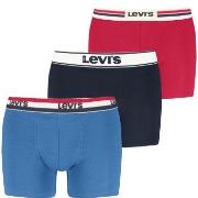 Levis 3P Gift Icon Combi Boxer Blau/Rot Baumwolle Medium Herren