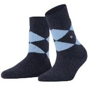 Burlington Women Cosy Argyle House socks Blau Gr 36/41 Damen