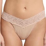 Hanky Panky Supima Cotton Original Rise Thong Beige One Size Damen