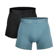 Salming 2P Boxer Briefs Schwarz/Blau Medium Herren