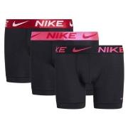 Nike 6P Everyday Essentials Micro Boxer Brief Schwarz/Rosa Polyester M...