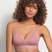DKNY BH Cozy Boyfriend Wirefree Push-Up Bra Rot Small Damen