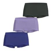 Björn Borg 3P Everyday Cotton Boxer Shorts Blau/Grün Baumwolle Small D...