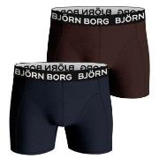 Bjorn Borg Bamboo Cotton Blend Boxer 2P Blau/Braun Small Herren