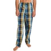 Jockey Loungewear Pant Woven Blau/Gelb Baumwolle Medium Herren