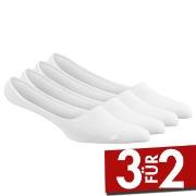 Damella 2P Ballerina Socks Weiß Gr 39/42 Damen