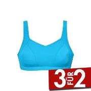 Damella Elisabeth Padded Bikini Bra Türkis 38 Damen