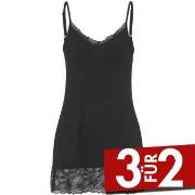 Damella Lace Camisole Schwarz Viskose 38 Damen