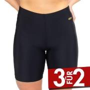 Damella Meg Basic Long Bikini Boxer Schwarz 38 Damen