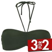 Damella Olivia Padded Bikini Bra Dunkelgrün 38 Damen