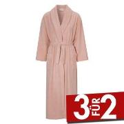 Damella Soft Velour Terry Robe Rosa Small Damen