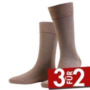 Amanda Christensen Core Ankle Socks Hellbraun Baumwolle Gr 43/44