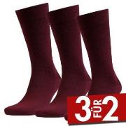 Amanda Christensen 3P Grade Merino Wool Sock Dunkelrot Gr 39/42