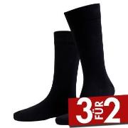 Amanda Christensen Sign Combed Cotton Ankle Sock Schwarz Baumwolle Gr ...