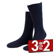 Amanda Christensen True Ankle Dot Sock Marine Gr 39/42 Herren