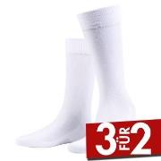 Amanda Christensen 3P True Combed Cotton Sock Weiß Gr 43/46