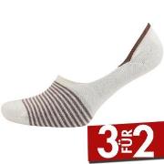 Amanda Christensen True Stripe Invisible Sock Weiß Gr 43/44