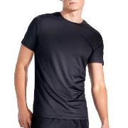 Bread and Boxers Active Crew Neck Schwarz Polyester Small Herren