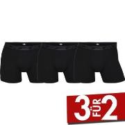 Dovre 3P Bamboo Boxer Tights Schwarz Small Herren