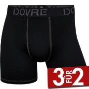 Dovre Wool Thights Single Schwarz Wolle Small Herren