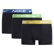 Nike 6P Everyday Essentials Micro Trunks Schwarz/Grün Nylon Small Herr...