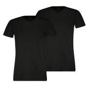 Puma 2P Basic V-neck Tee Schwarz Baumwolle Small Herren