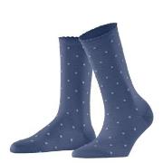 Falke Spike Dot Women Socks Dunkelblau Baumwolle Gr 39/42 Damen