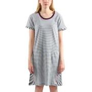 Esprit Anna Nightshirt Schwarz/Weiß Baumwolle 38 Damen