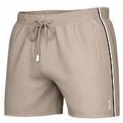 BOSS Badehosen Iconic Swimshorts Beige Polyester Medium Herren