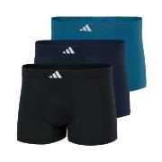 adidas 3P Active Micro Tech Trunks Marine/Blau Polyester Small Herren