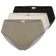 Schiesser 3P Modern Brazillian Slips Multi-colour-2 Baumwolle 38 Damen