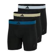 adidas 3P Active Micro Flex Boxer Brief Schwarz/Gelb Polyester Small H...