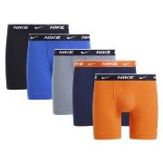 Nike 5P Essentials Cotton Stretch Boxers Orange Baumwolle Small Herren