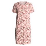 Calida Flower Nights Short Sleeve Sleepshirt Lachsrosa Baumwolle Small...