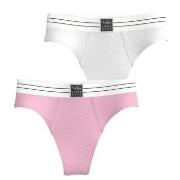 Björn Borg 2P Original Thongs Rosa/Weiß Ökologische Baumwolle Small Da...