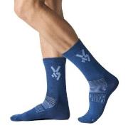Seger Glide Light Wool Ski Socks Marine/Blau Gr 46/48