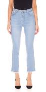 LTB Lynda Damen Cropped Flare Jeans High Rise Denim-Hose mit Freely-Wa...