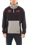 YOUNG & RECKLESS Herren Hoodie aus Baumwolle Kapuzen-Sweater mit Reißv...