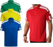 adidas Squadra 21 Herren atmungsaktives Polo-Shirt bequemes Sport-Shir...