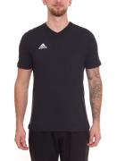 adidas Entrada 22 Herren T-Shirt nachhaltiges Baumwoll-Shirt mit V-Aus...