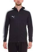 PUMA Herren Kapuzen-Jacke Sport-Jacke Basketball-Jacke 605072 01 Schwa...