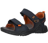 bama Kinder Trekking-Sandalette Echtleder Sandalen mit Klettriemen 109...