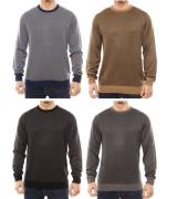 BLEND Londres Herren Rundhals-Sweatshirt Feinstrick-Pullover 20712232 ...