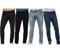 !SOLID Joy Herren Slim-Fit Jeans nachhaltige Denim-Hose in Blau oder S...