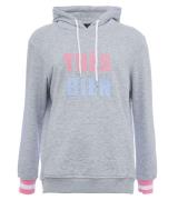 ZWILLINGSHERZ Keira Hoodie Damen Kapuzen-Pullover mit TRÈS BIEN Sticke...