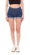 Planet Sports Grace Damen Boyfriend Shorts kurze Jeans PS10000-674 Bla...