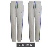 2er Sparpack adidas nachhaltige Sport-Hose für Jungen und Mädchen Allt...